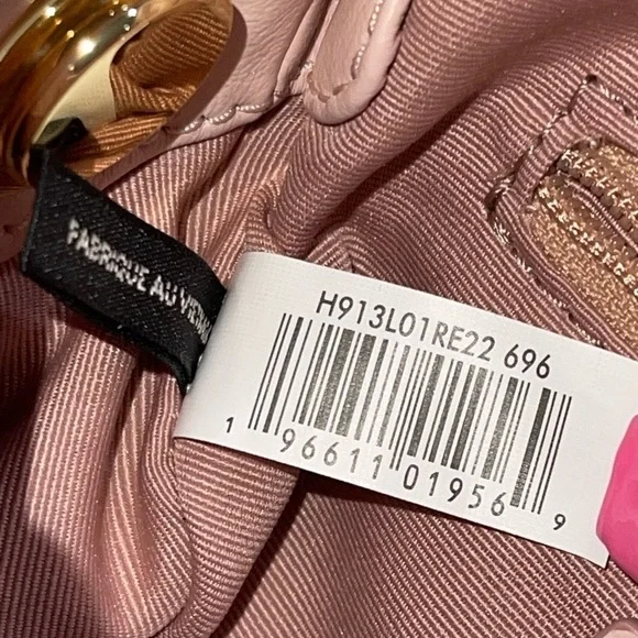 MARC JACOBS  Mini Pillow Leather Shoulder Bag - Pink NWOT - Picture 12 of 13